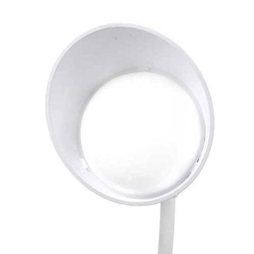 LED Clip On Reading Light 3 Brightness Levels USB Rechargeable Reading Lamp with Slick Touch Control