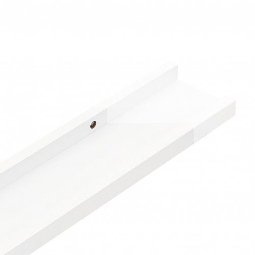 Wall Shelves 4 pcs High Gloss White 15.7"x3.5"x1.2"
