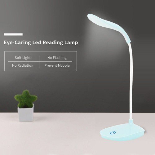 Rechargeable Led Desk Lamp Portable USB Charging & Plug-in 360